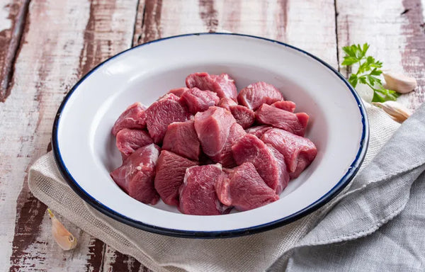 Free Range Mutton Boneless – Fresh Tender Cuts | 240–250g