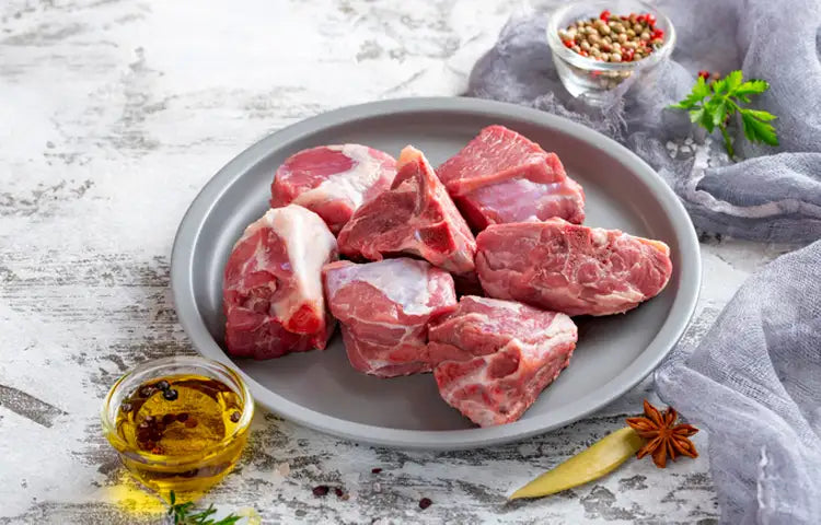 Free Range Mutton Biryani Cut – Premium Meat for Hyderabadi & Dum Biryani | 460–480g